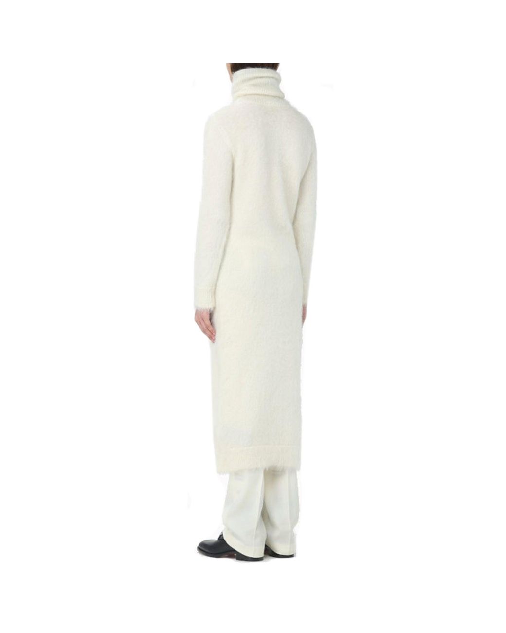 Extra Long Mohair Pull Saint Laurent pour homme en coloris White