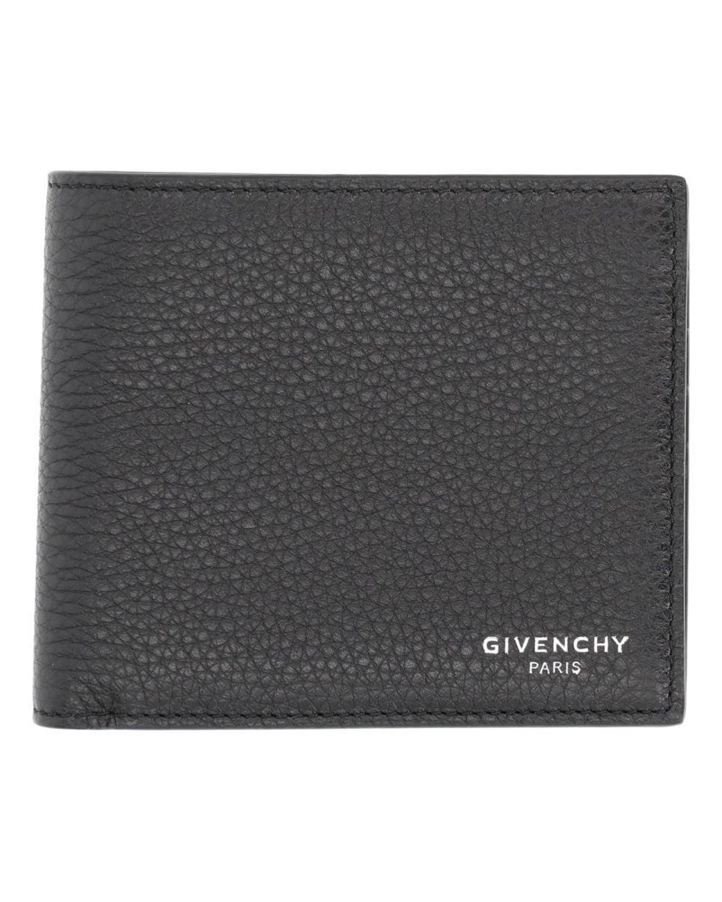 Givenchy Black Leather Wallet for men