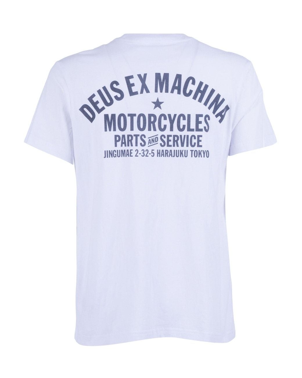 Deus Ex Machina White Harajuku Address Tee for men