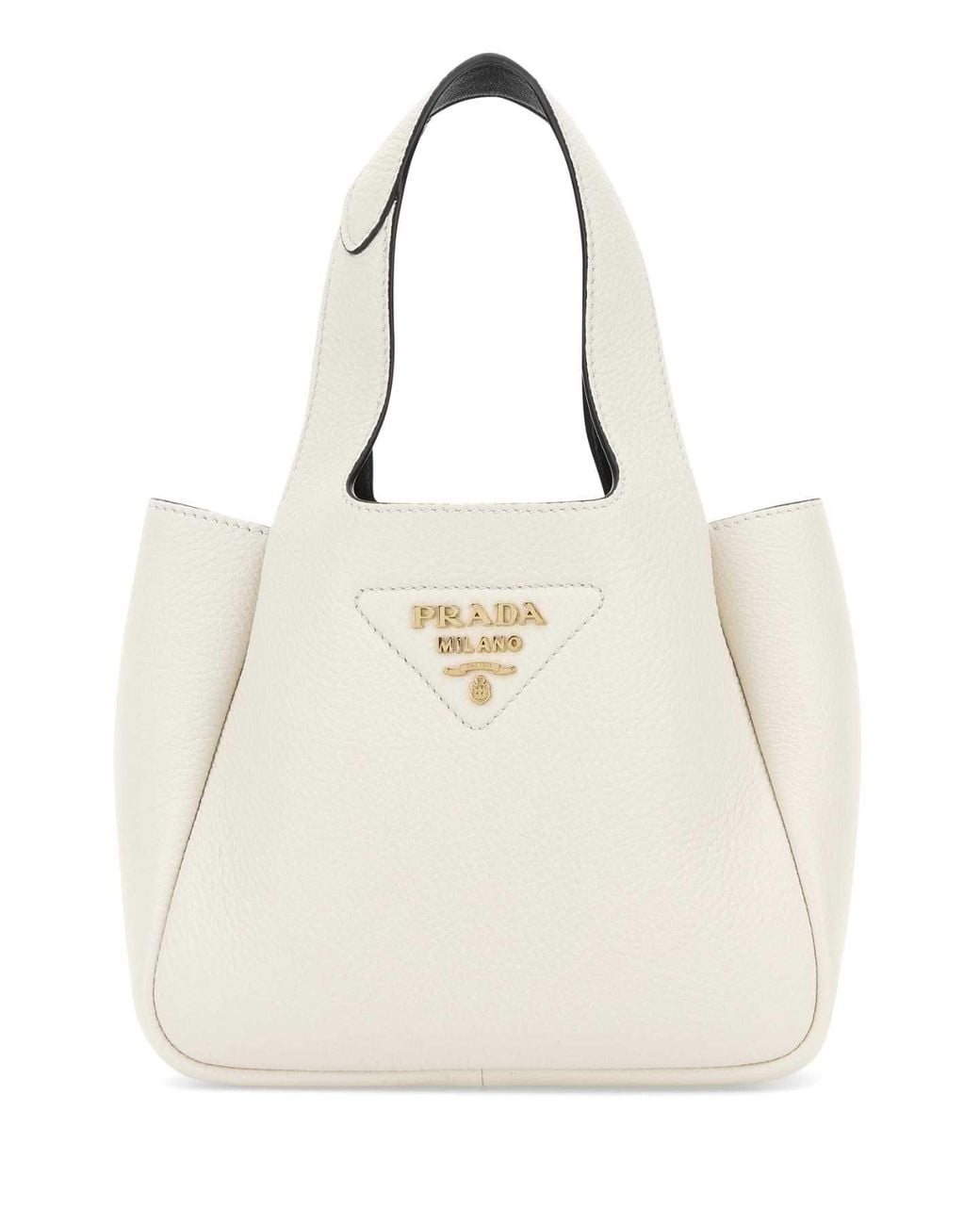 Prada Natural Logo Mini Tote