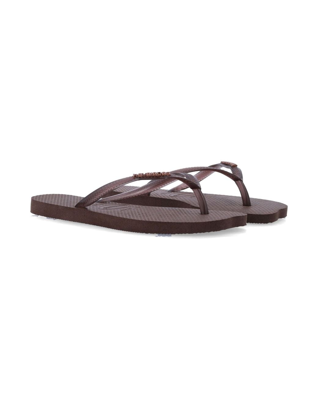 Havaianas Brown Flat Shoes