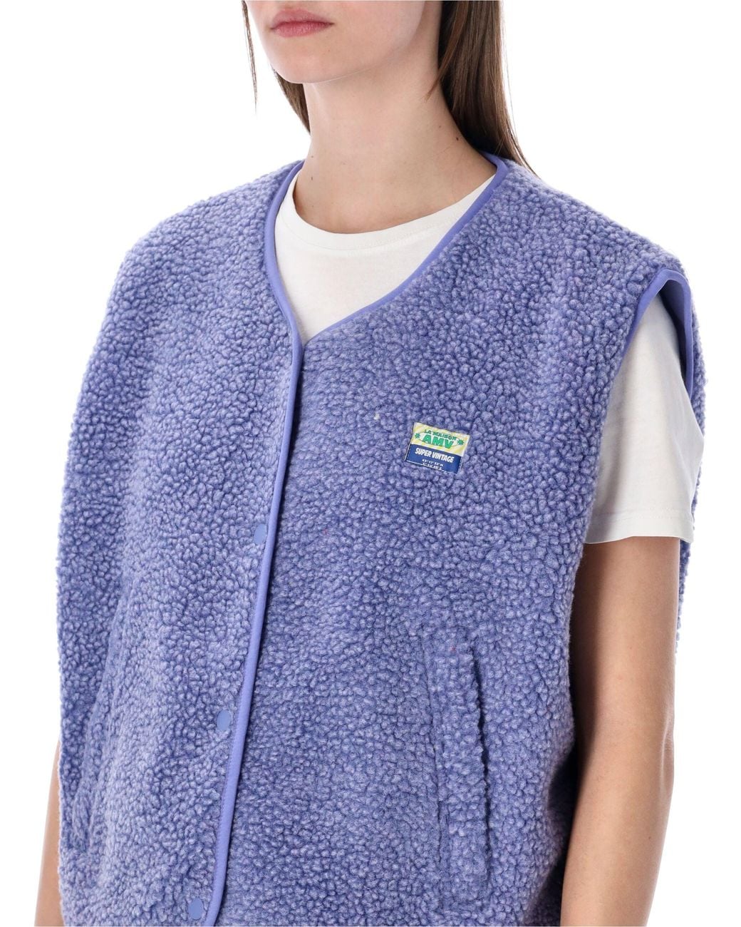 American Vintage Blue Hoktown Vest