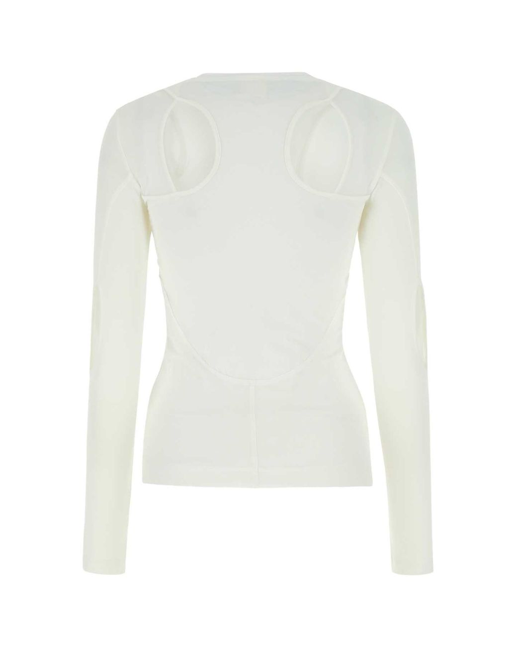 Givenchy White Stretch Nylon Top