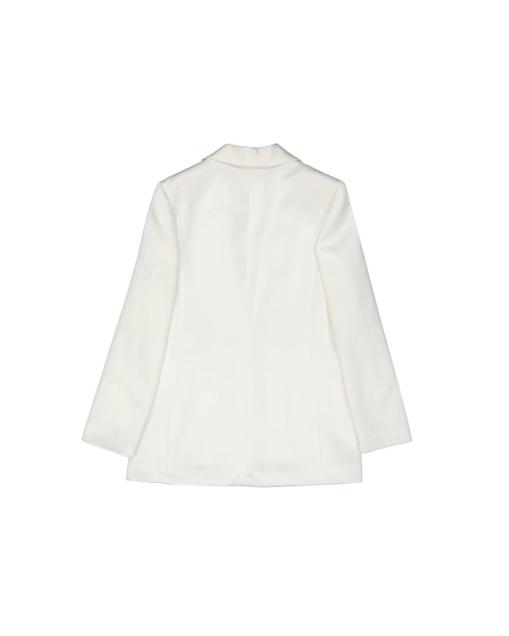 Blanca Vita White Satin Effect Jacket