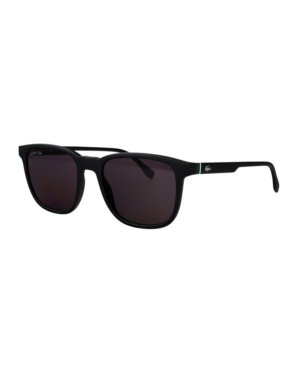 Lacoste Black Rectangular Sunglasses L6029 Sn 2