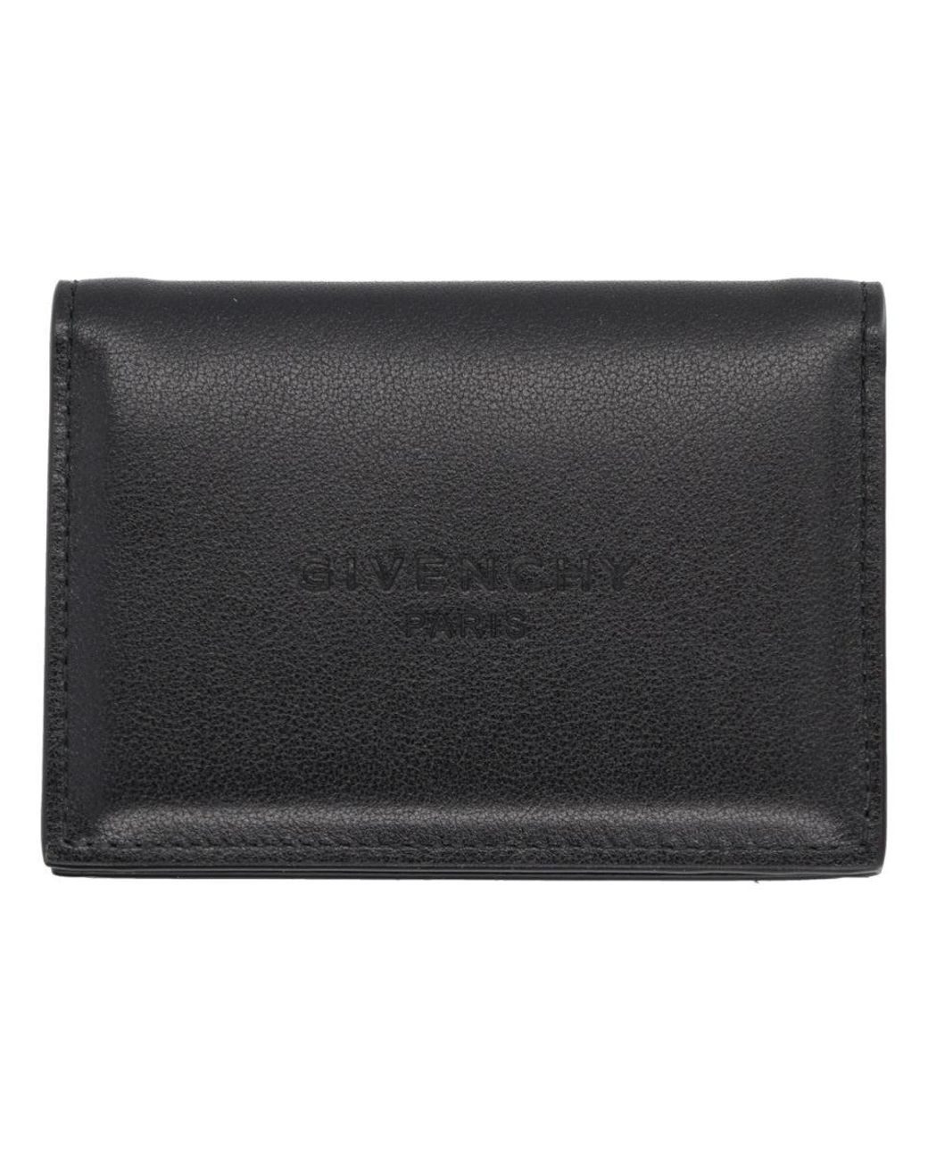 Givenchy Black Card Holder "Antigona" for men