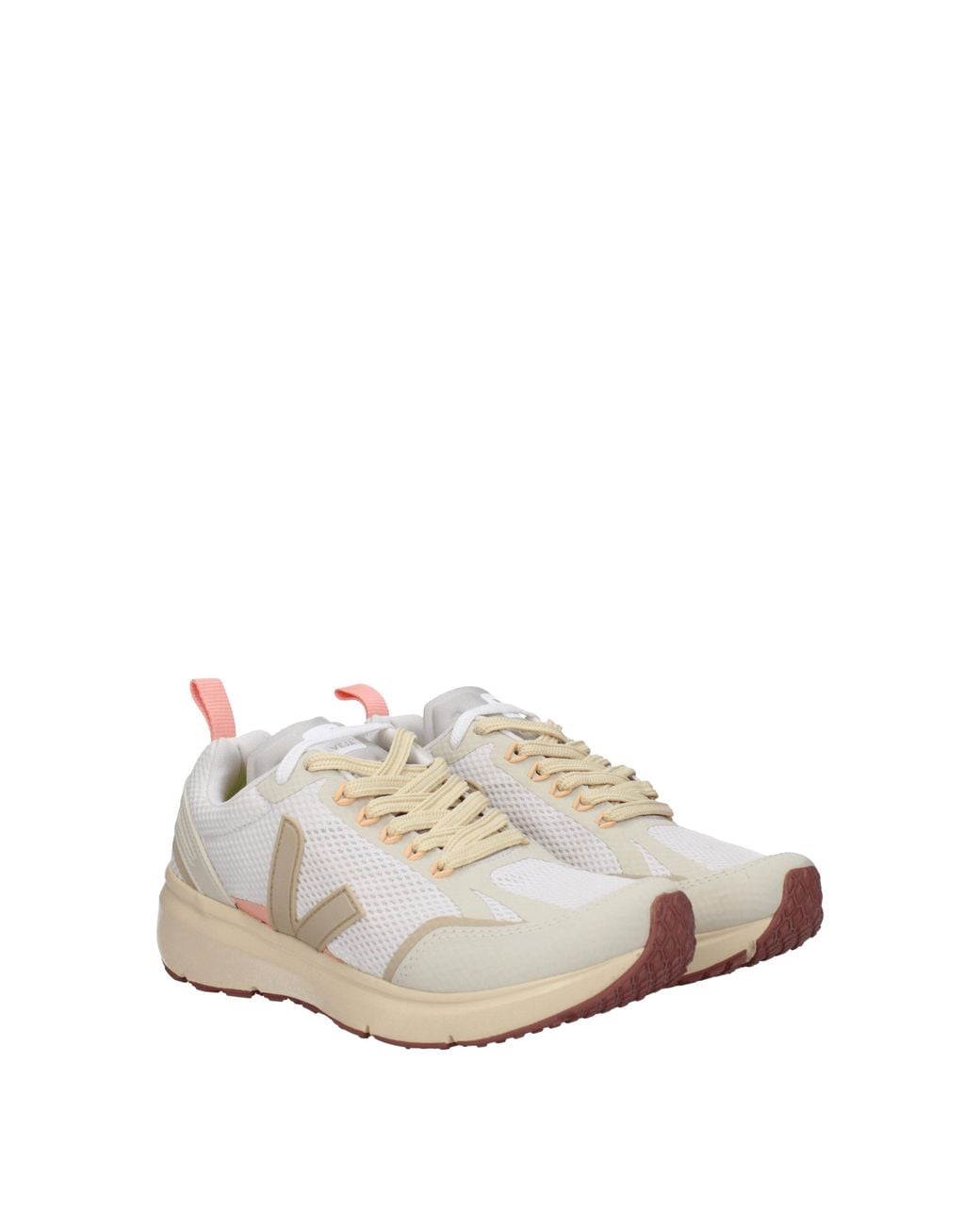 Veja White Rio Branco Mesh Panel Sneakers
