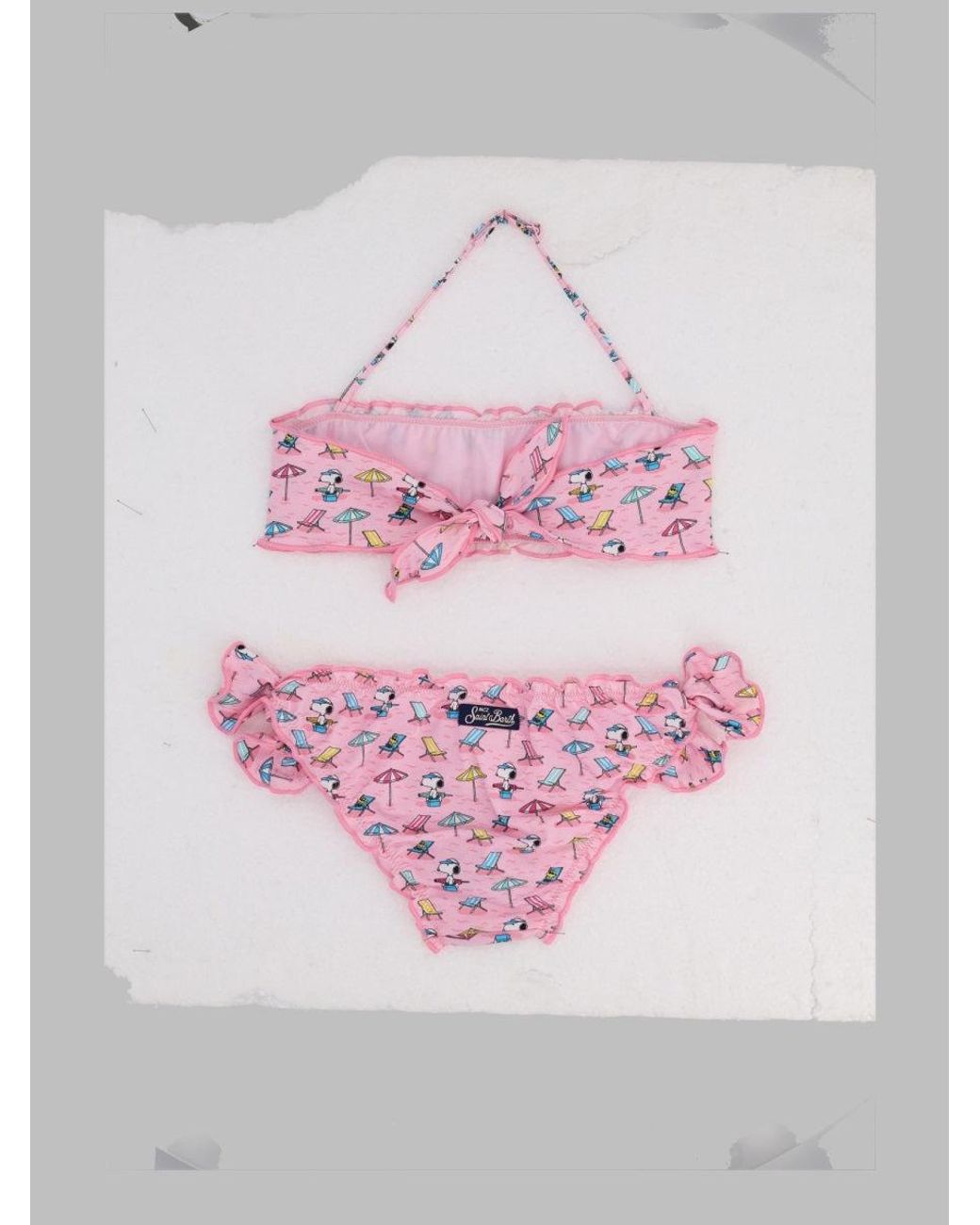 Mc2 Saint Barth Pink Mini Girls' Fun Swimwear Set