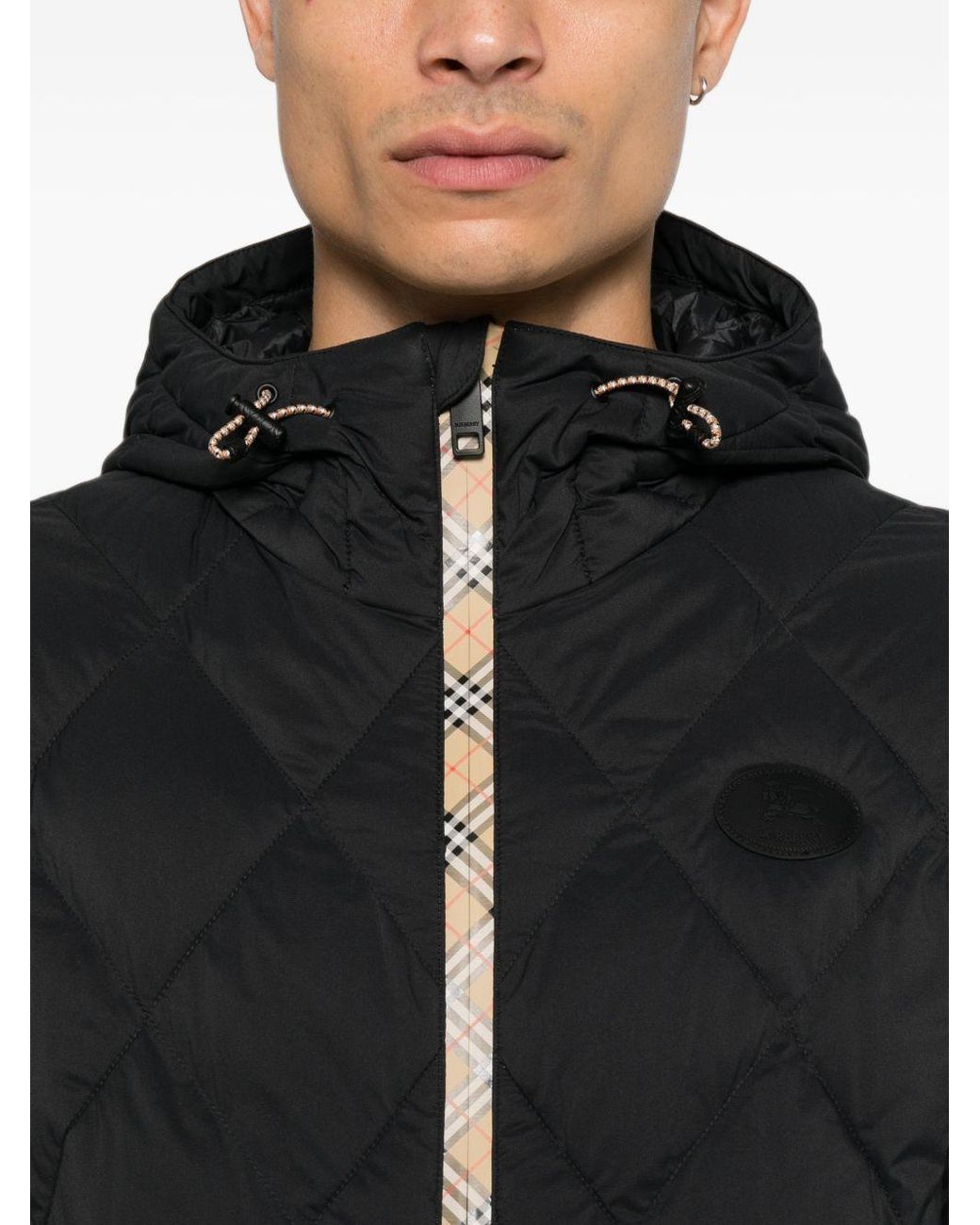 Burberry Black Hescott Nylon Blouson Jacket