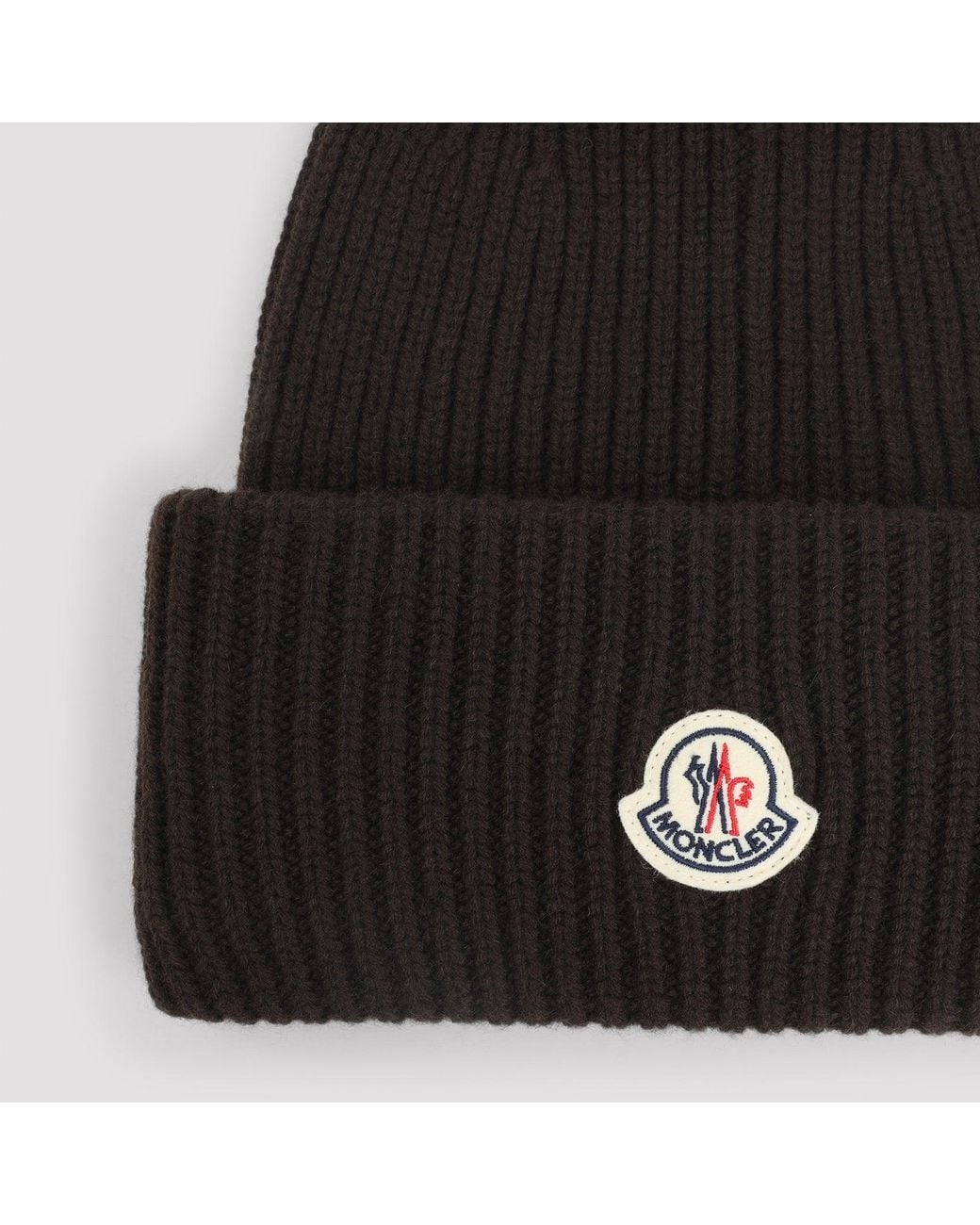 Moncler Scheerwollen Hoed in het Black voor heren