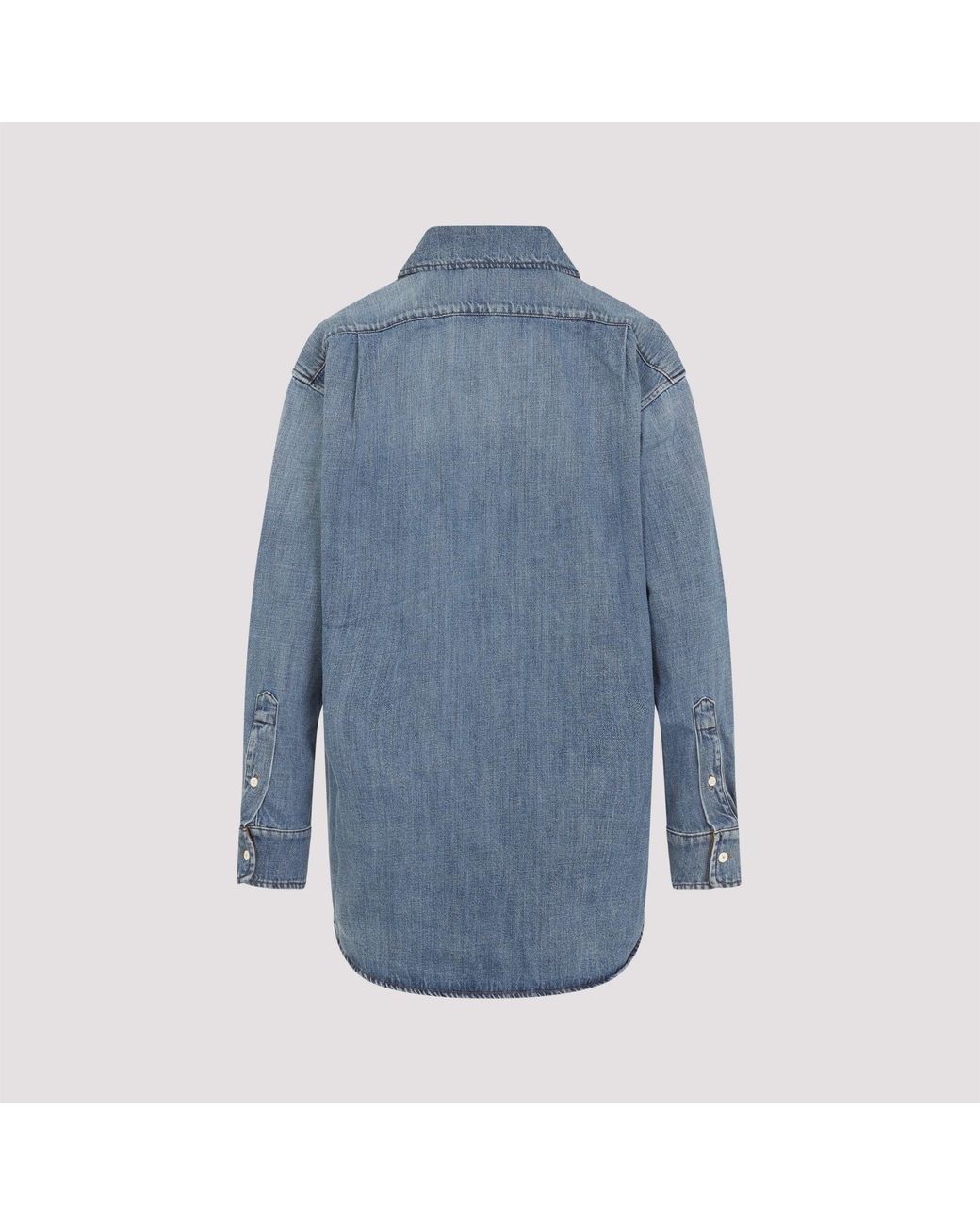 Miu Miu Blue Denim Shirt
