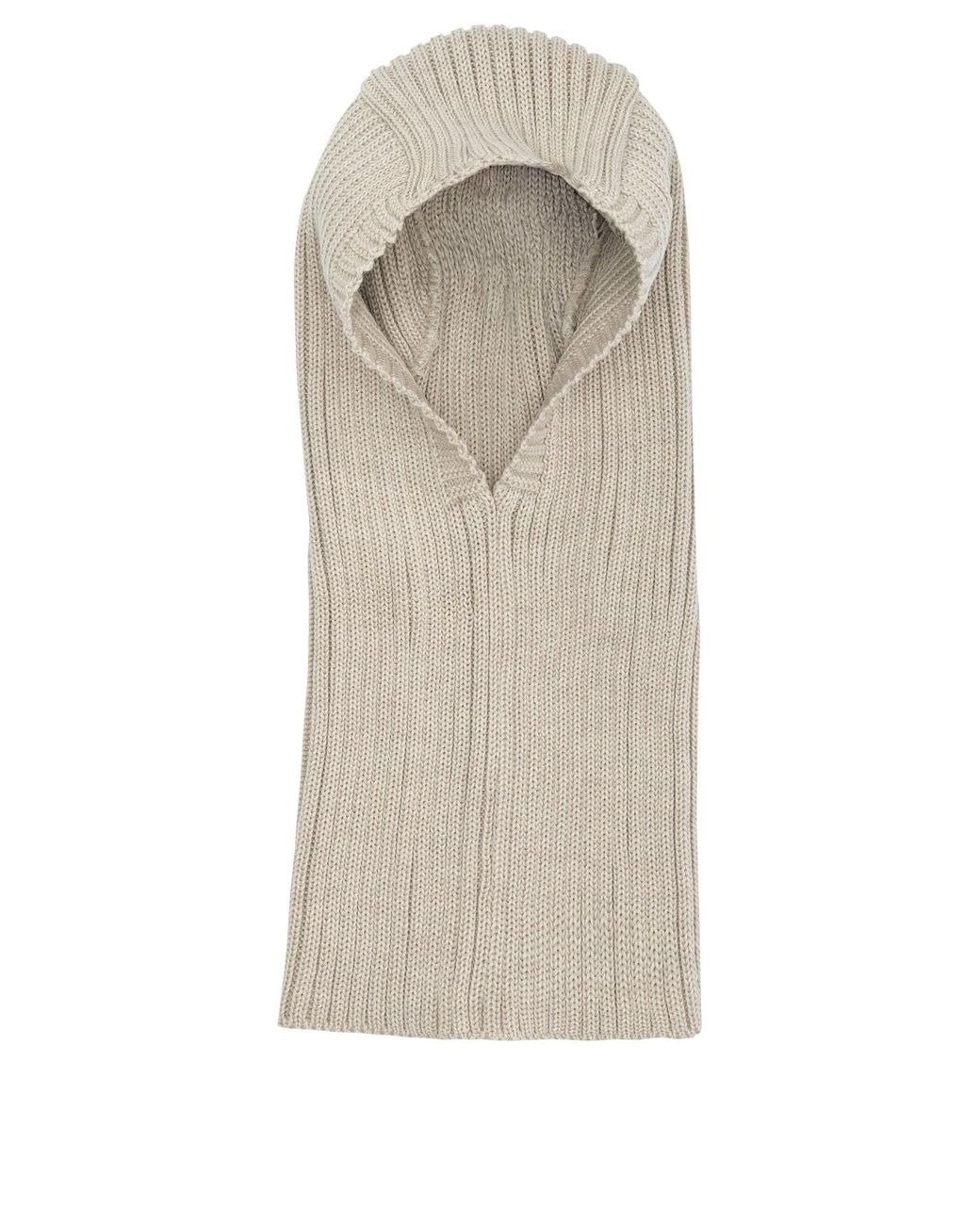 Needles Natural Merino Wool Balaclava for men