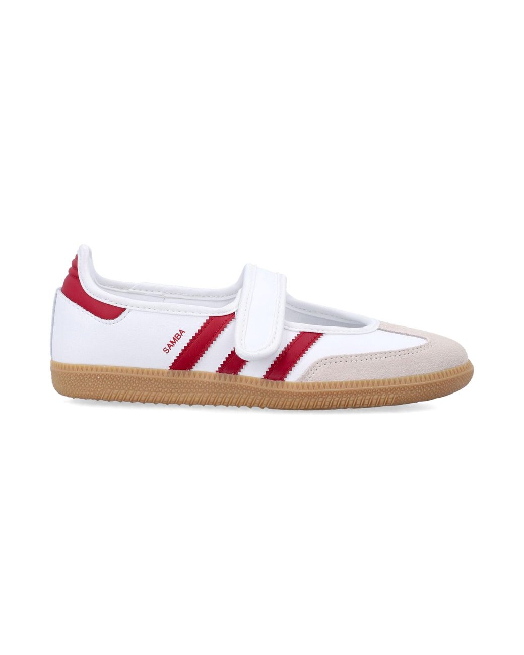 Adidas Originals Pink Girls Samba Strap Sneakers