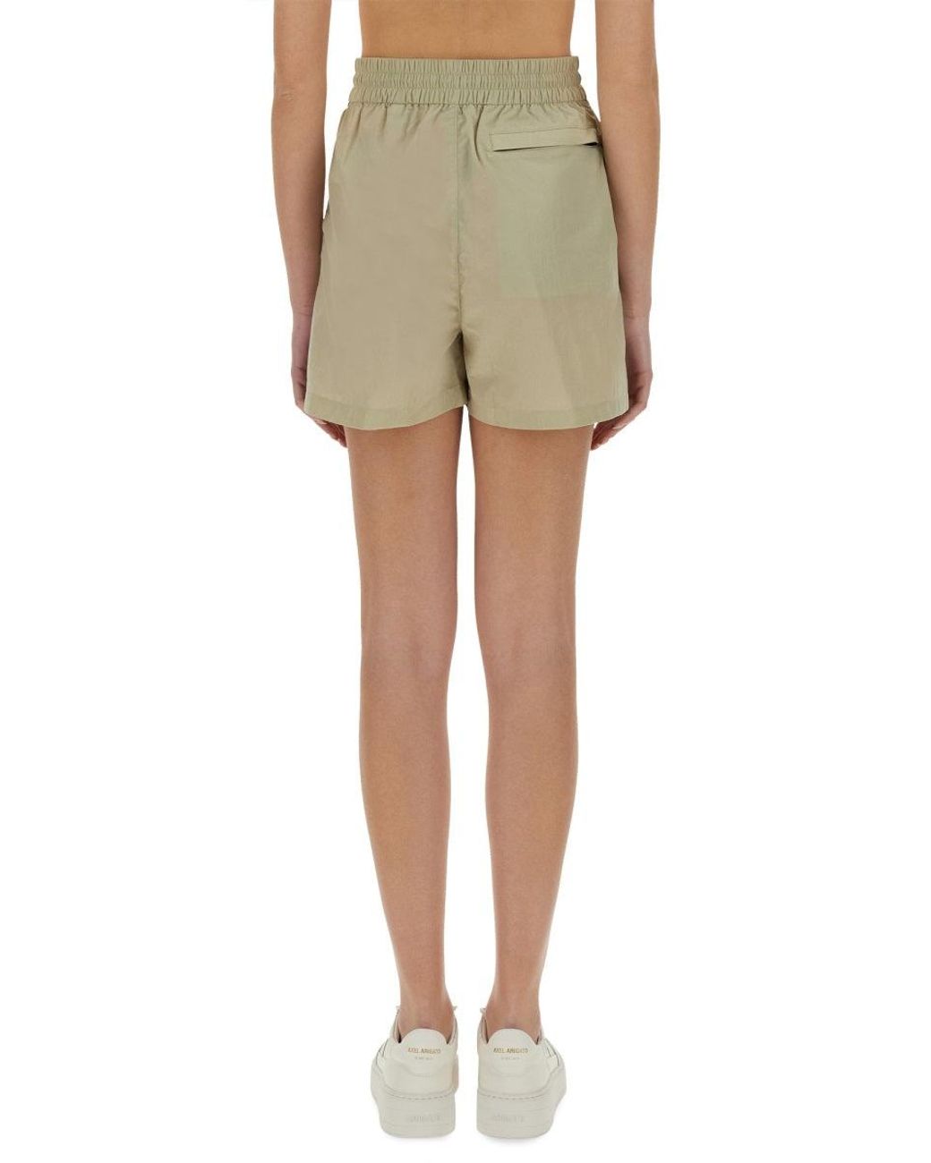Burberry Green Nylon Shorts