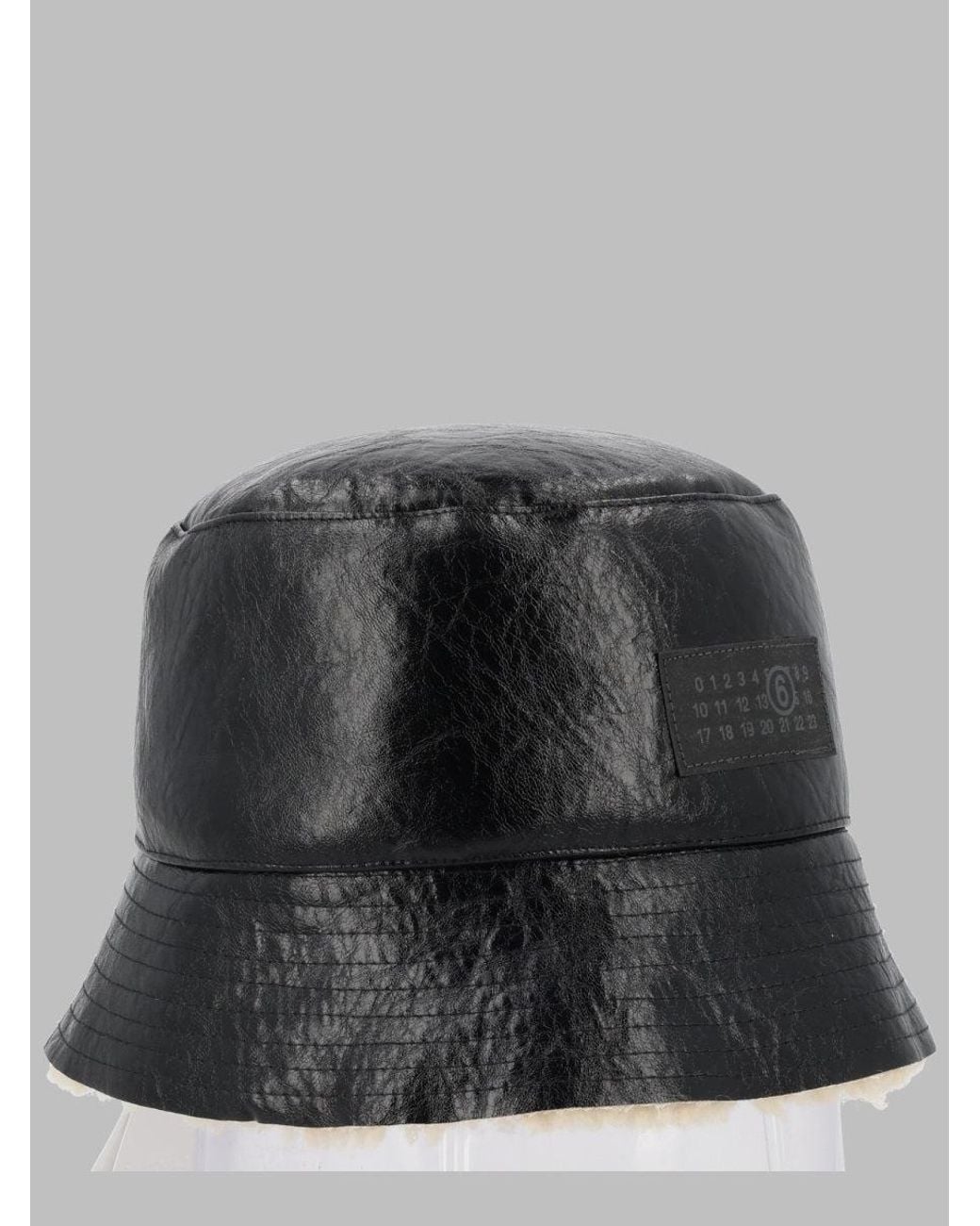 MM6 by Maison Margiela Gray Mini Hat For Kids