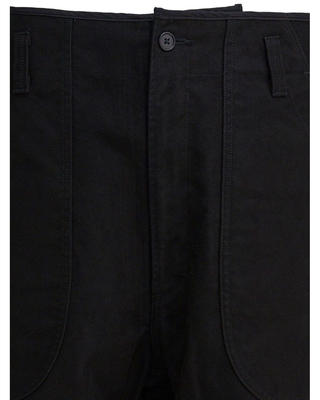 Needles Black "Over" Pants for men