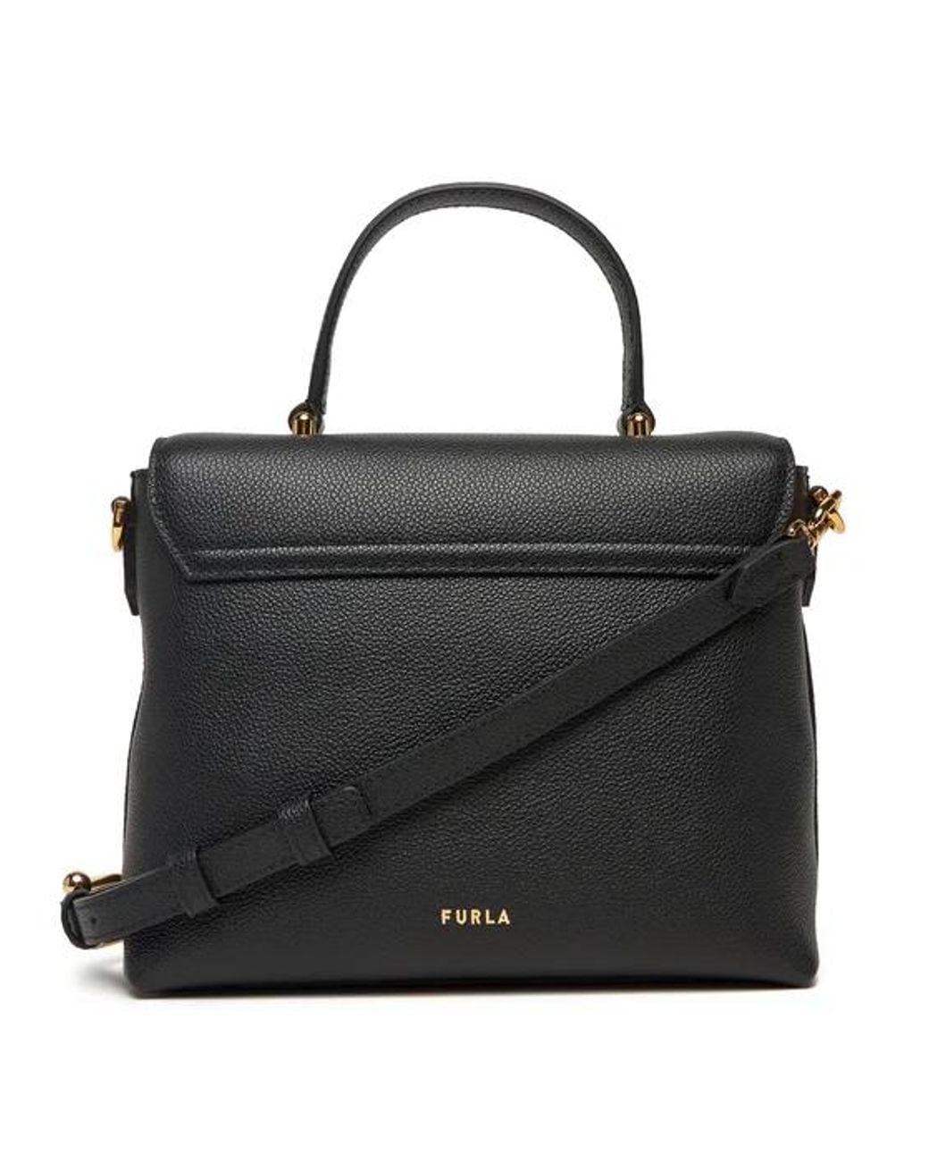 Furla Black Moonlight S Top Handle