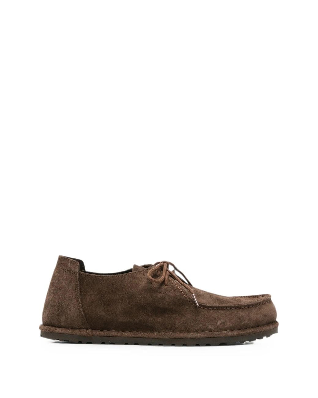 Birkenstock Brown Utti Lace N Carafe, Suede Leather