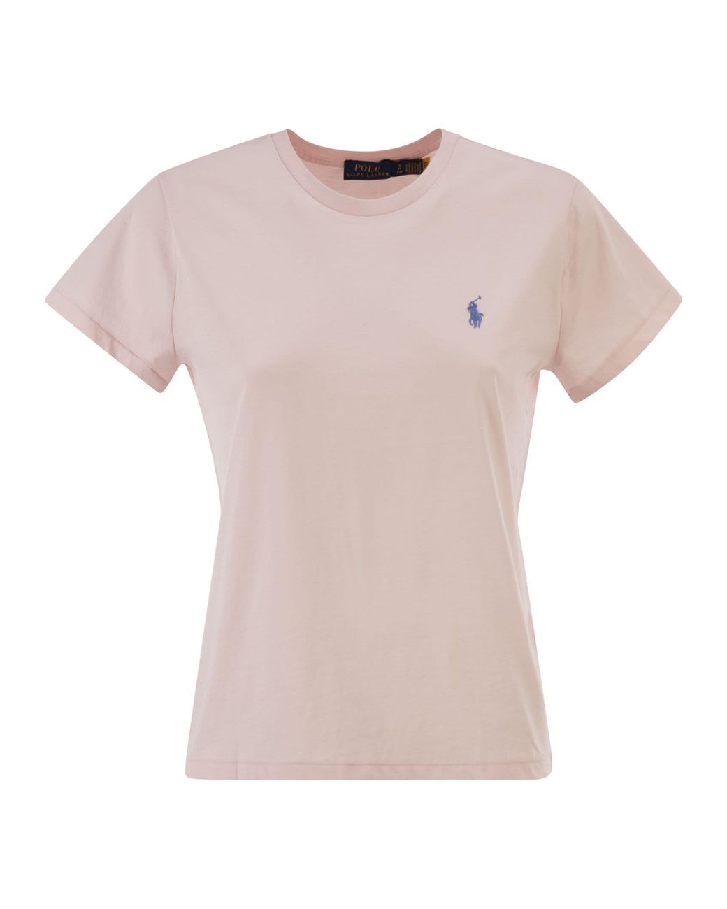Polo Ralph Lauren Pink Classic-Fit Crew Neck T-Shirt