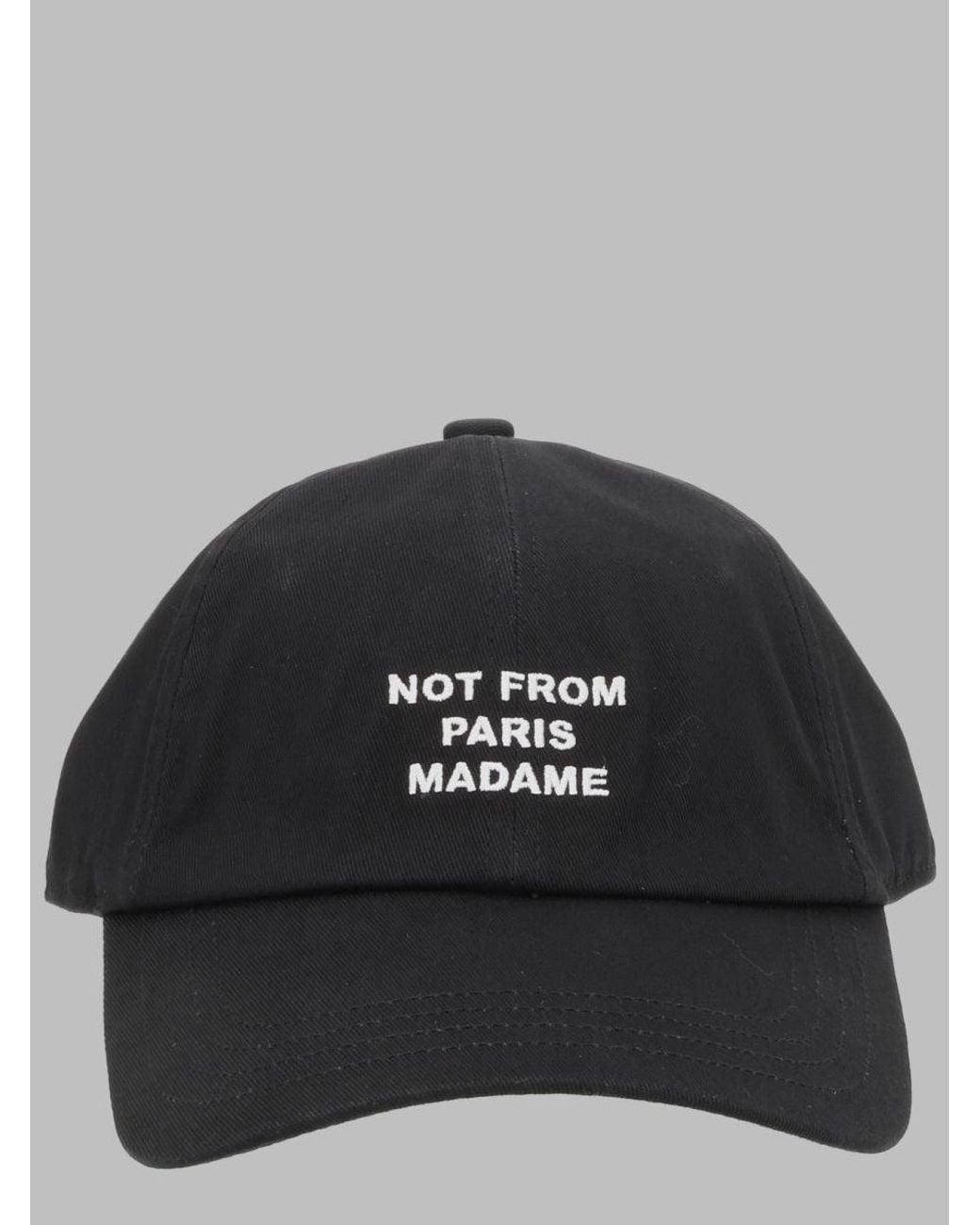 Drole de Monsieur Black Cappello Da Baseball for men