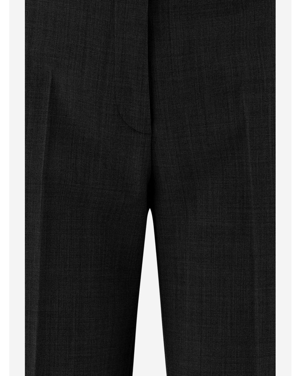 QL2 Donna Black Wool Pants