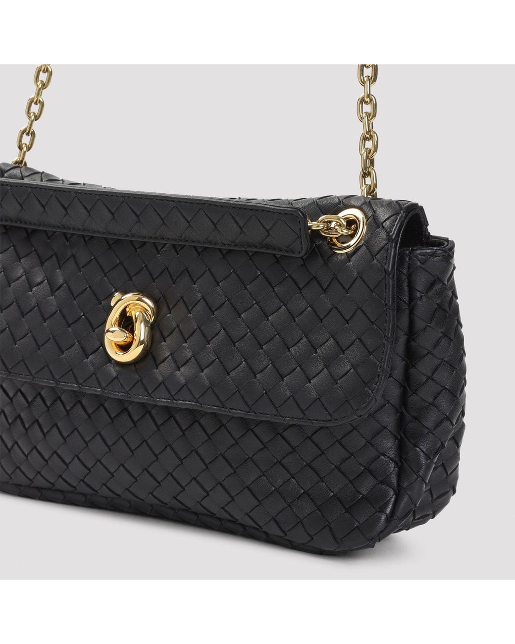 Bottega Veneta Black Madison Shoulder Bag