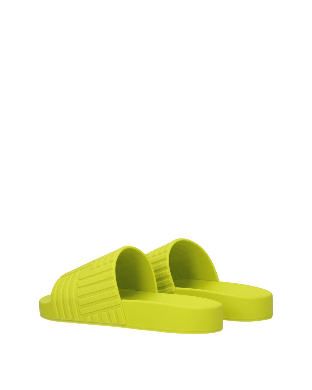 Bottega Veneta Yellow Sandals And Clogs/Kiwi Rubber