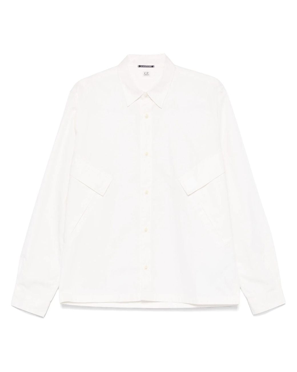 C P Company White Shirts Long Sleeve 18Clsh026A006472A for men