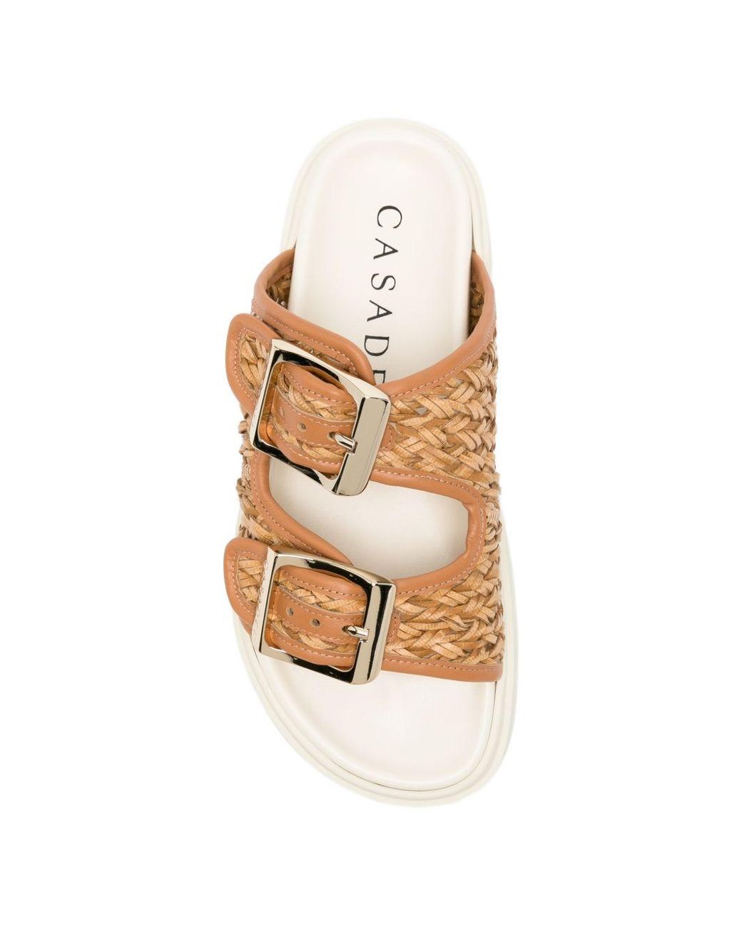 Casadei Natural Birky Suncity Sandals