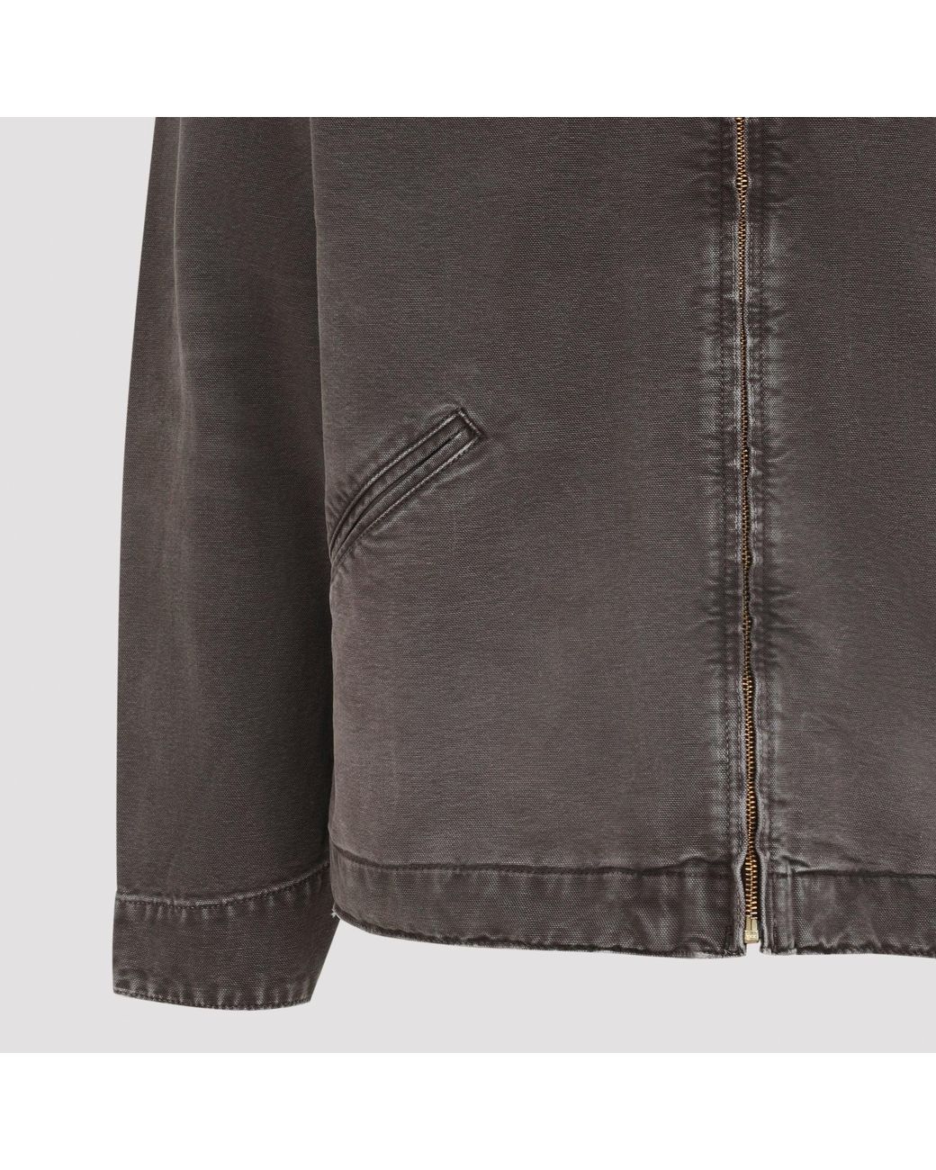 Carhartt Gray Tobacco Og Detroit Jacket for men