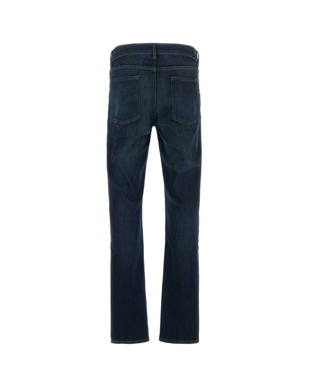 7 For All Mankind Blue Stretch Denim Jeans for men