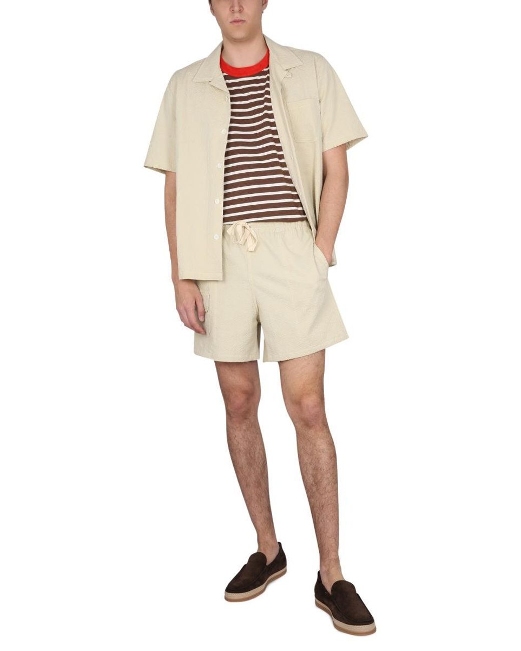 Howlin' By Morrison Natural Cocktail Shirt for men