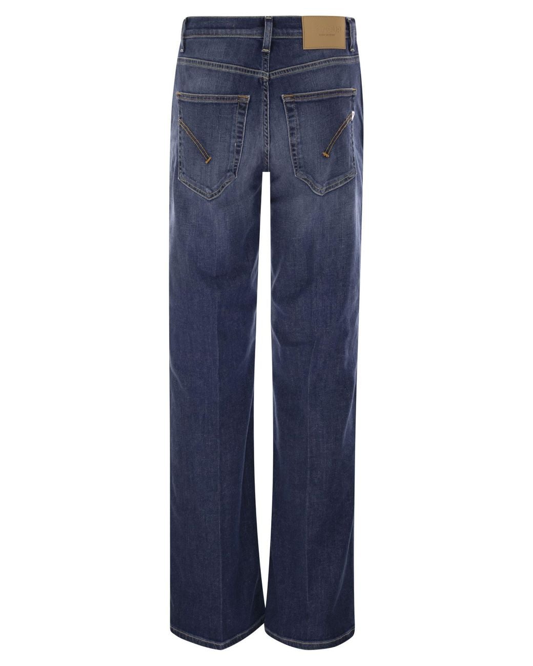 Dondup Blue Jacklyn Wide Leg Jeans