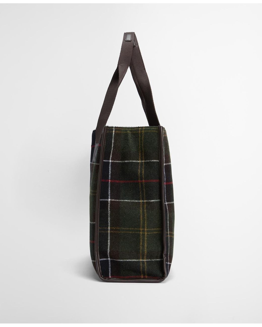 Barbour Black Turnberry Tartan Tote