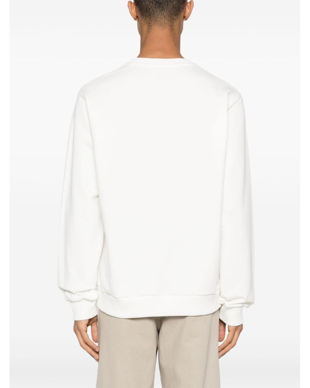 A.P.C. White Sweat Timothy Clothing for men
