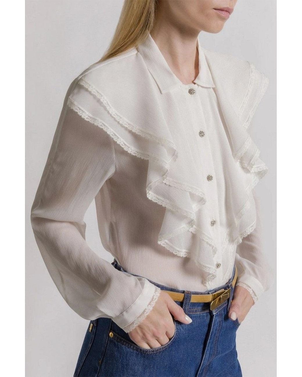 Noir Alberta Ferretti en coloris White