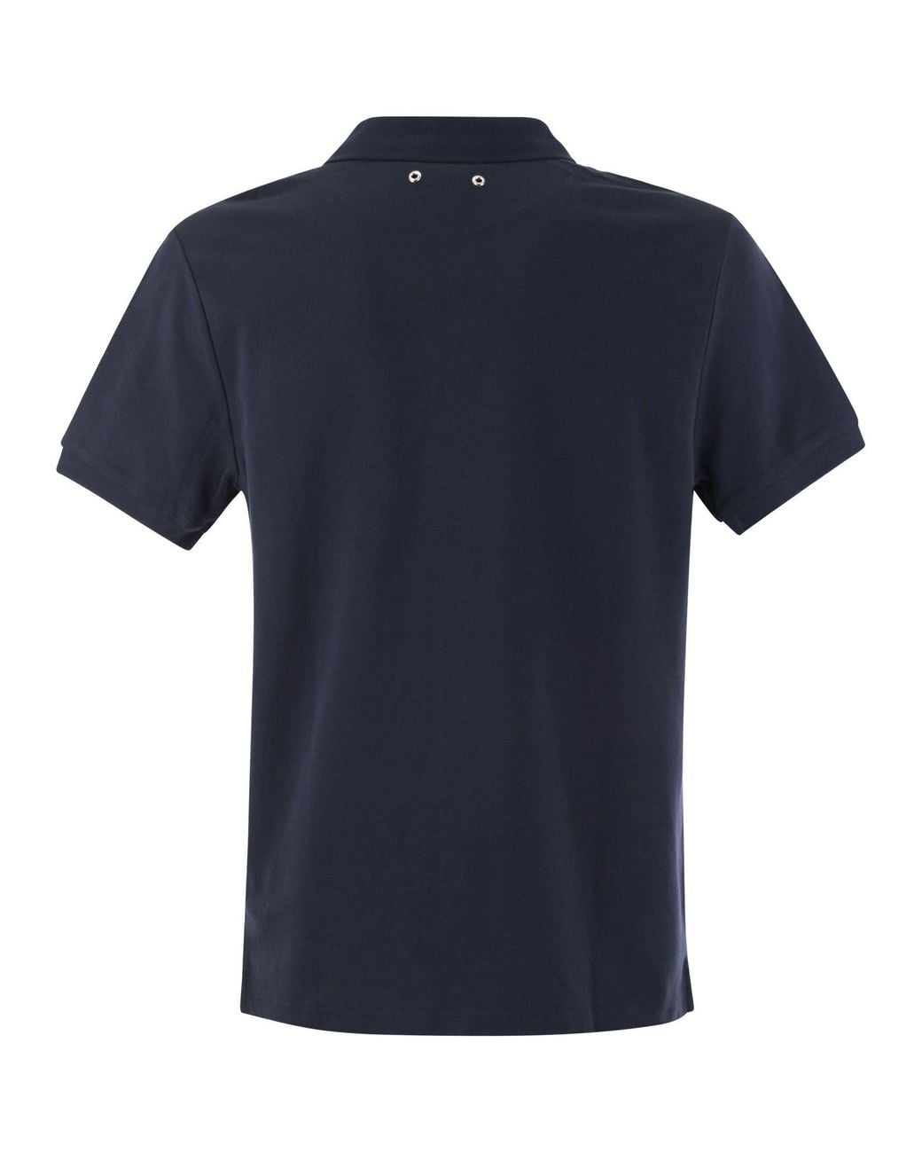 Vilebrequin Blue Organic Cotton Pique Polo Shirt for men