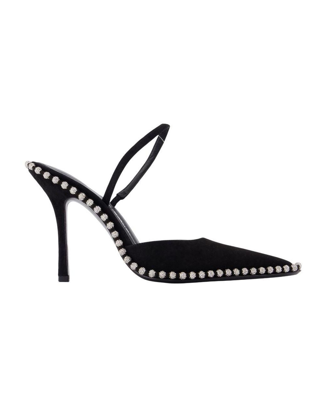 Alexander Wang Tia Slingback in het Black