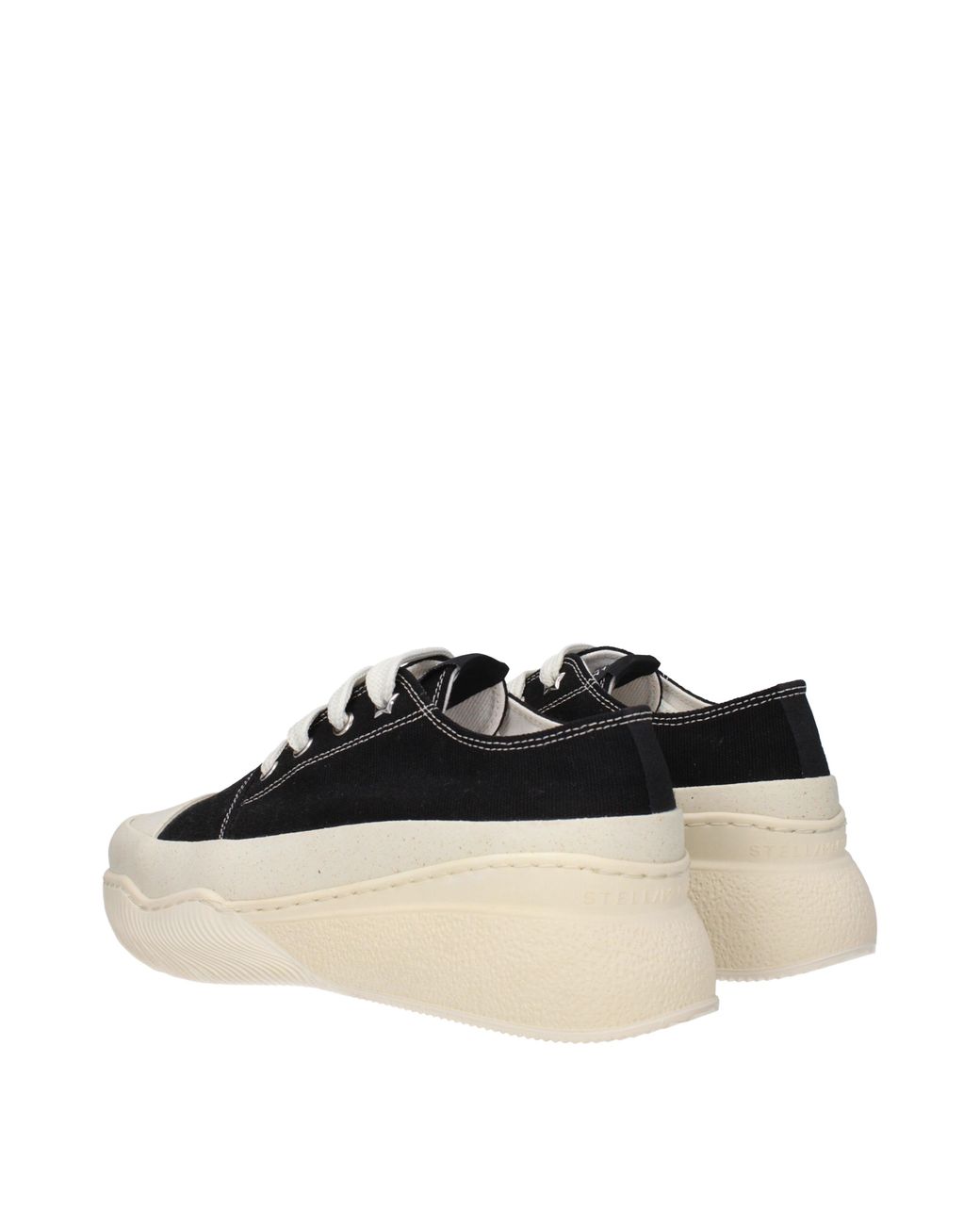 Stella McCartney Loop Sneakers Platform in het Black