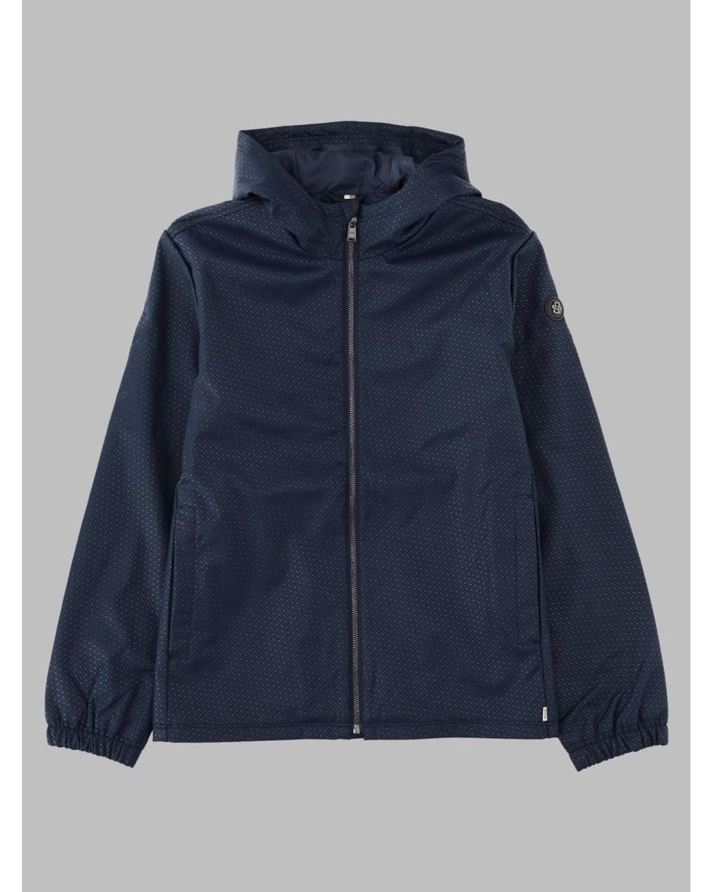 Boss Blue Boys' Polyester Sports Jacket