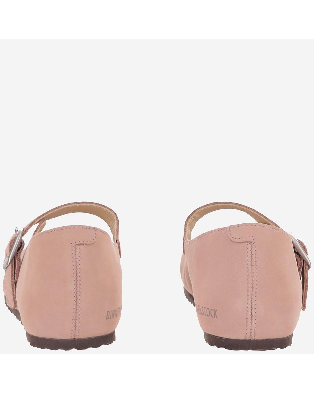 Birkenstock Pink Ballerinas Santa Clarita Leather Sandal