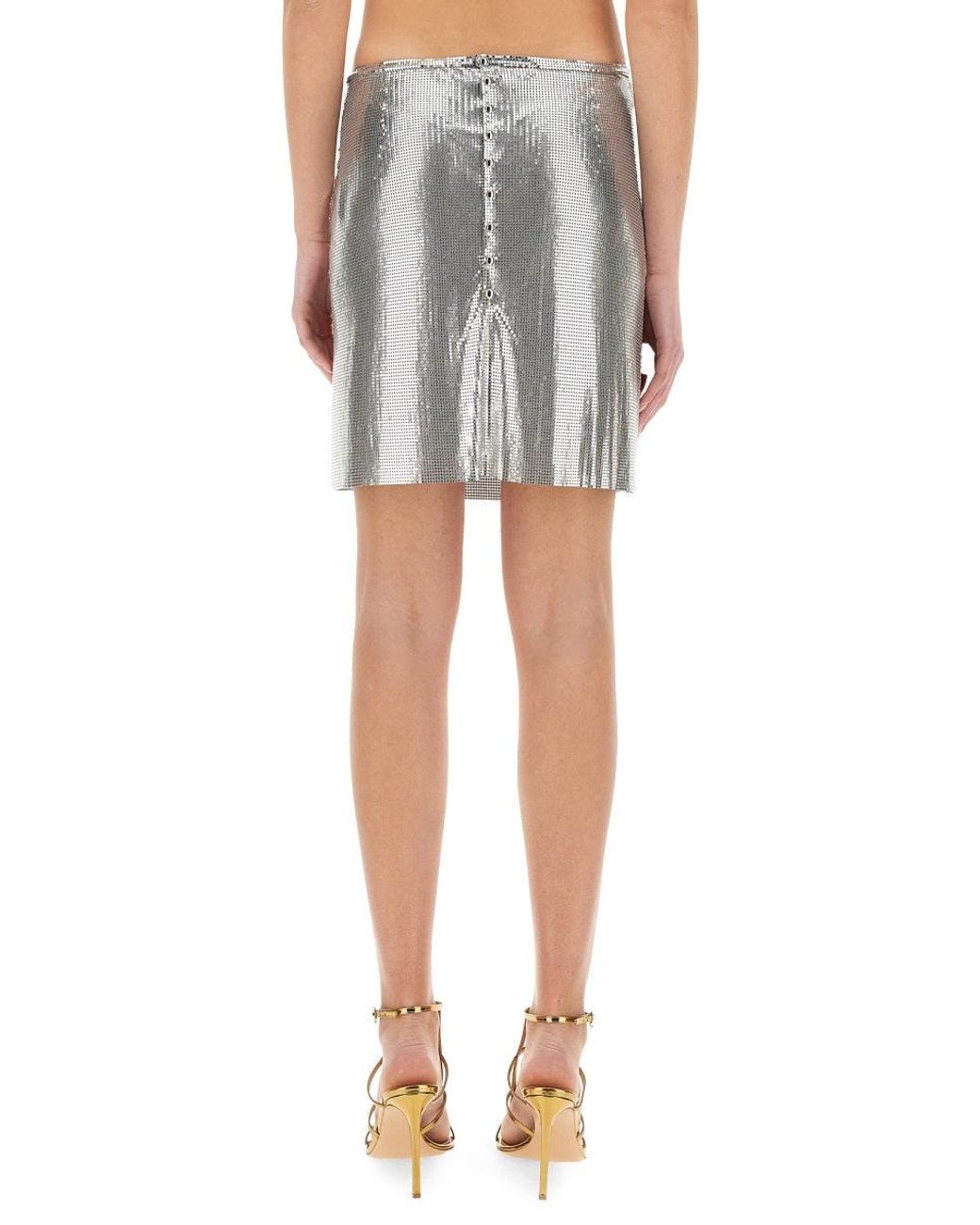 Rabanne Multicolor Mini Skirt