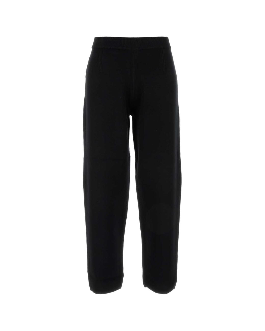 MM STUDIO Black Viscose Blend Dula Pant