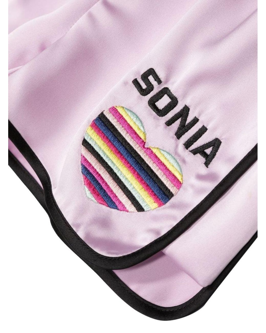 Sonia Rykiel Pink Heart Logo Shorts