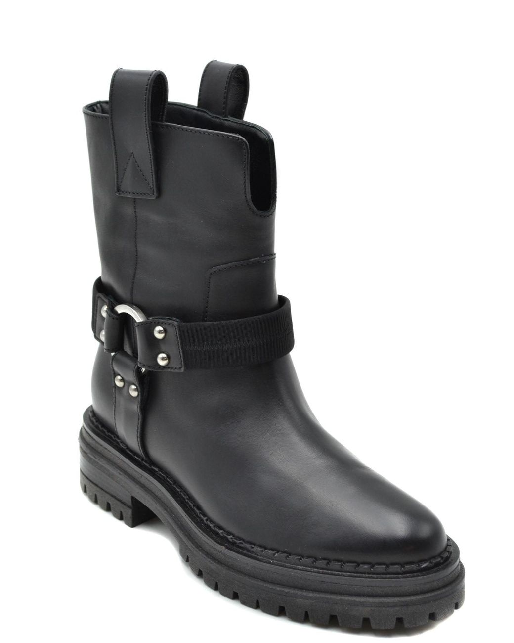 Sergio Rossi Black Booties