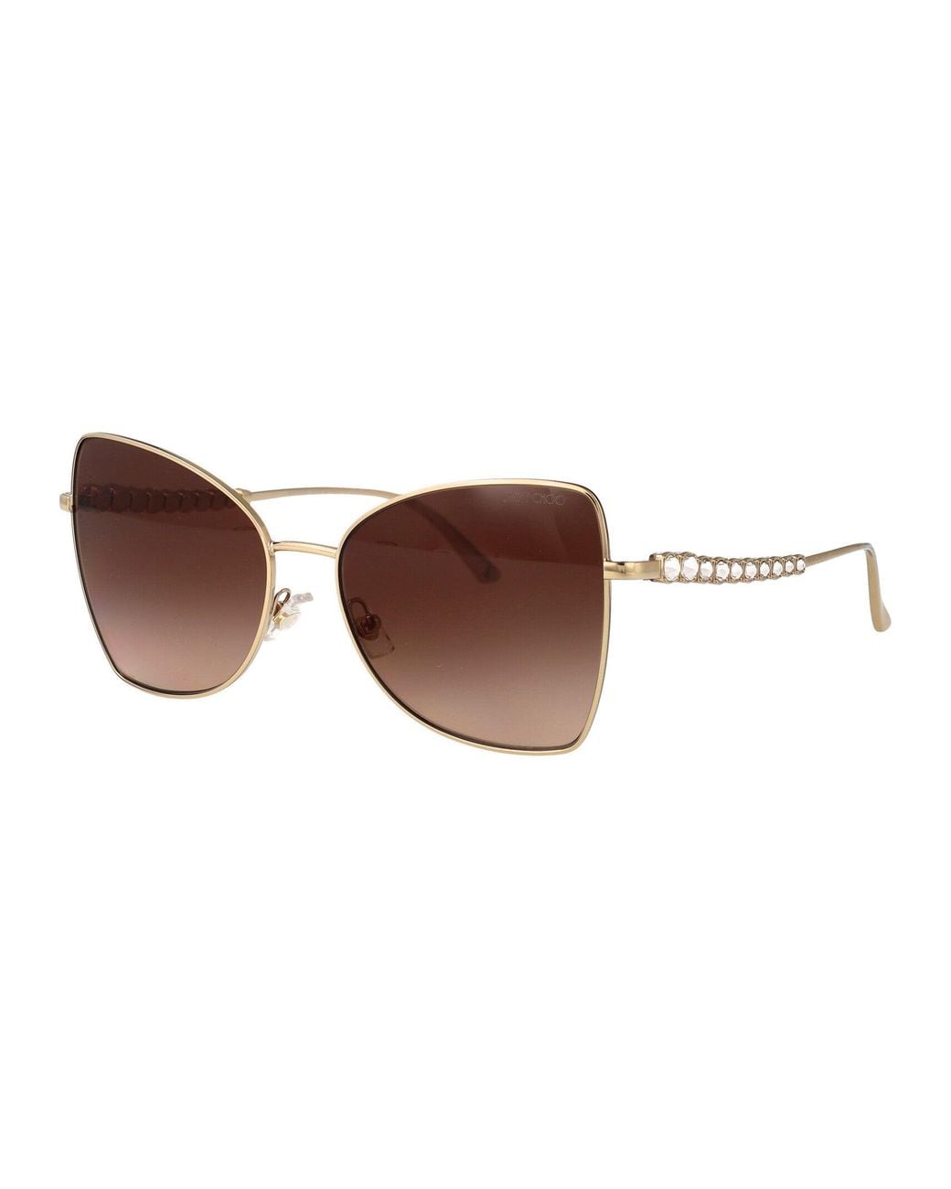 Jimmy Choo Brown Sunglasses