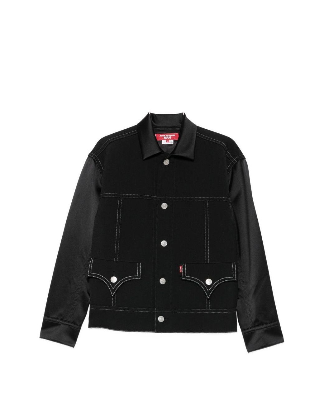 Junya Watanabe Wollen Jas in het Black