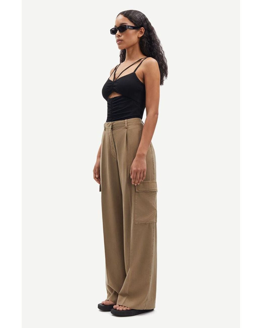 Samsøe & Samsøe Natural Sahopsa Trousers