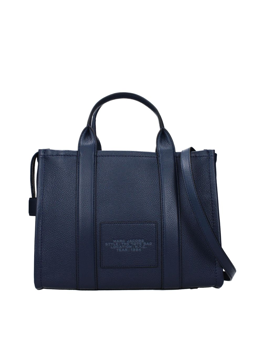 Marc Jacobs Blue Handtaschen The Tote Bag Damen Leder Blau/Meer