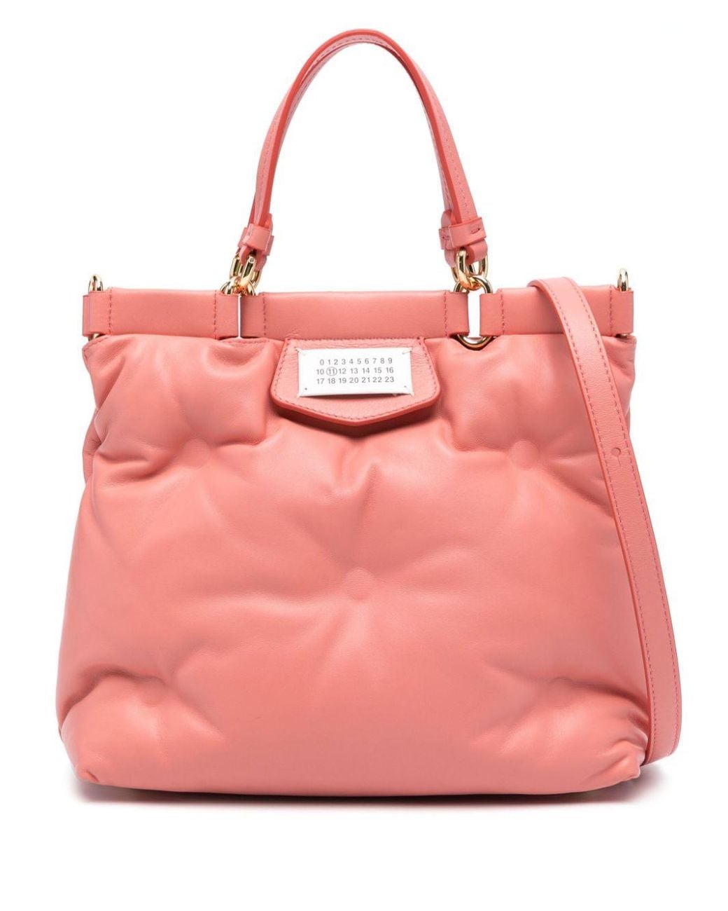 Maison Margiela Pink Small Glam Slam Tote Bag